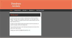 Desktop Screenshot of dundrumarchers.com